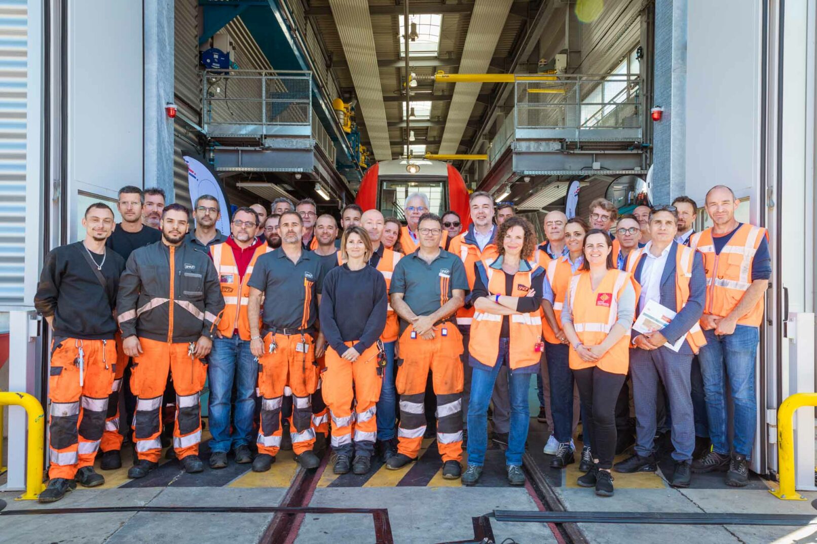 Photographie "SNCF groupe" - Reportage - Portrait - Audrey Viste, Photographe à Montpellier | Photographe Montpellier