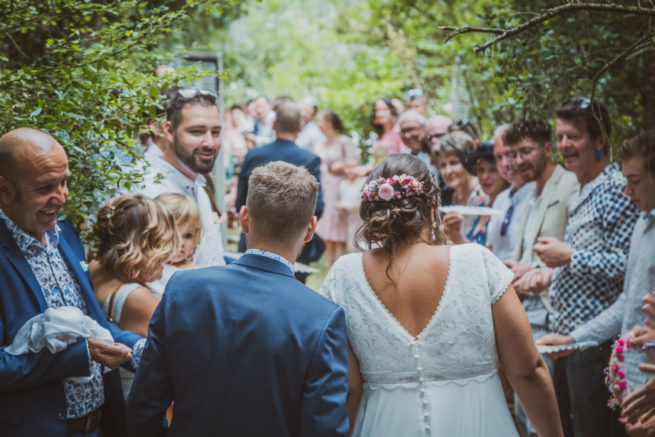 Photographie "Haie d'honneur" - Mariages - Audrey Viste, Photographe à Montpellier | Photographe Montpellier