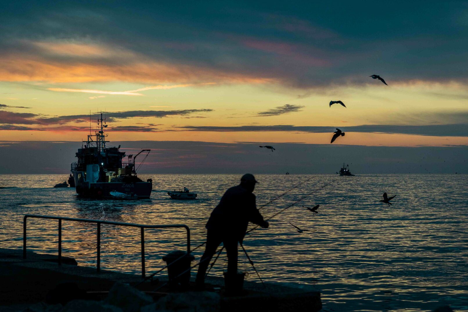 Photographie "Rovinj fisherman" - Paysages - Voyages Audrey Viste, Photographe à Montpellier | Photographe Montpellier